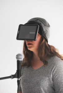 'Breathing the Speaking' performance, Catherine Street (2015), part of 'Muscle Theory', Catherine Street, Reid Gallery, The Glasgow School of Art. Photo: Alan Dimmick