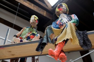 'The Immortals', Folkert de Jong, Mackintosh Museum, GSA (2012). Photo: Janet Wilson