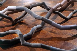 Detail, 'an American Conversation', Alex Frost and Karla Black, Cooper Gallery, DJCAD, Dundee