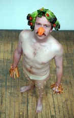 'Magic towards your face', Henry Coombes, costume, Mackintosh Museum, GSA (2010) Photo: Janet Wilson