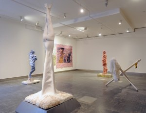 'Nothing compares to the first time getting shot at', Rachel Lowther (2016), Reid Gallery, GSA. Photo: Alan Dimmick