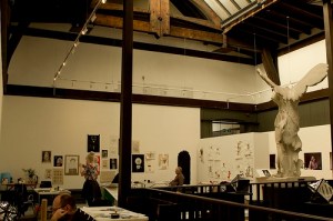 Three Points of Contact, studio in Mackintosh Museum, Glasgow (2012)