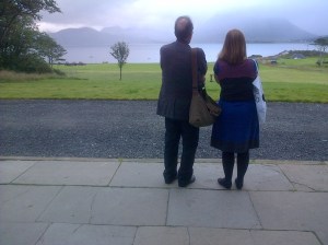 Roger Hutchinson and Emma Nicolson