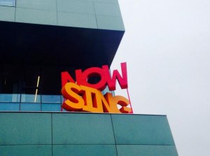 'NOW SING', Michael Stumpf (2014), Reid Building Balcony, GSA Photo: Sarah Lowndes