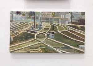 'Railway Tracks, Central Station' (2014), Finlay Mackintosh