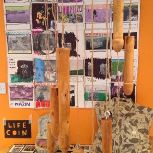 'Cemetery', installation shot, Alan Grieve, Workspace, Dunfermline (2015)