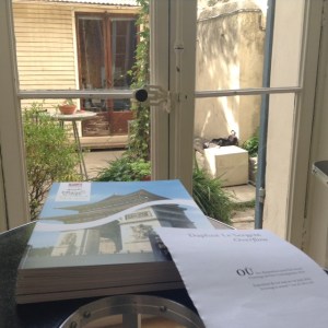 Ou, Marseille, looking through to artist residence Photo: Jenny Brownrigg