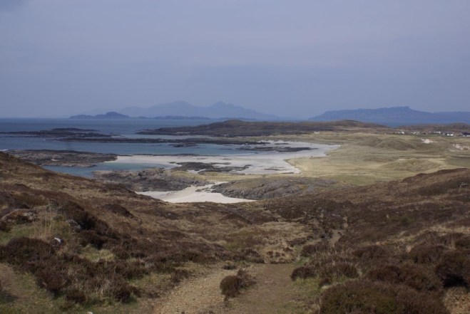 Looking over to Sanna Bay, (2017) Photo: Jenny Brownrigg