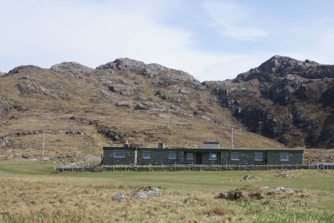 'Closer, site of M.E.M. Donaldson and Isobel Bonus's home, Sanna Bheag', (2017) Photo: Jenny Brownrigg