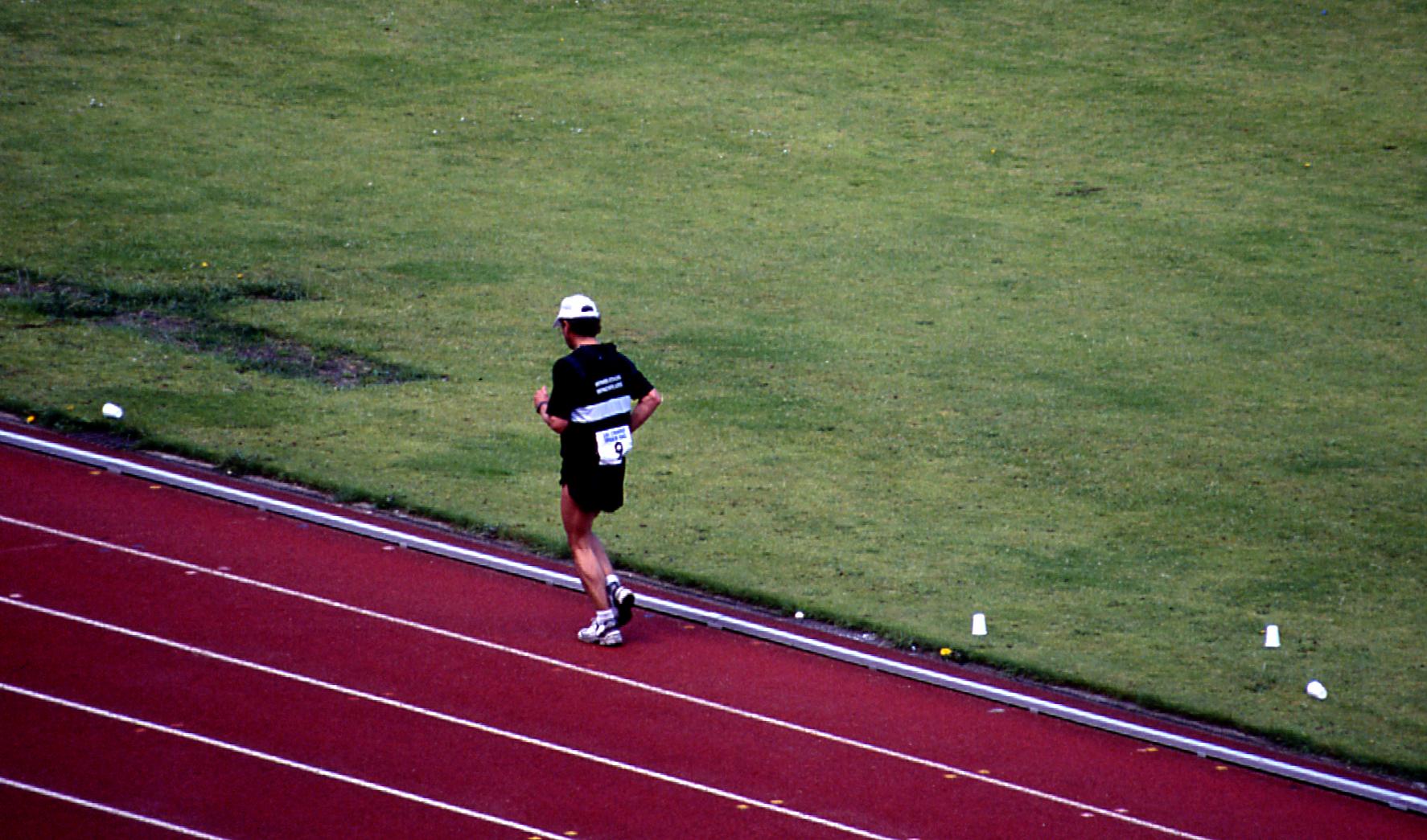 Ultra Marathon Race, Edinburgh (2000) Photo: Jenny Brownrigg