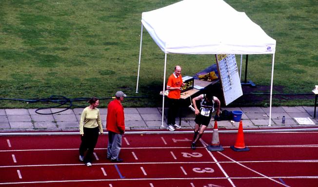 Ultra Marathon Race, Edinburgh (2000) Photo: Jenny Brownrigg